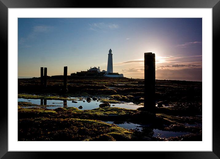 Dawn at St Marys Framed Mounted Print by Heather Athey