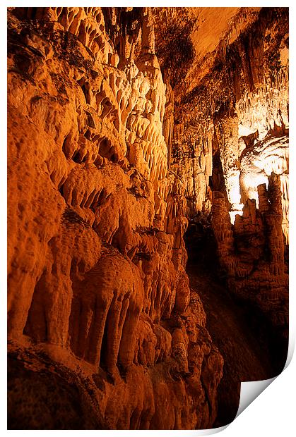 Arta Caves Mallorca Print by Simon Litchfield