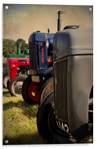 Bygone Machinery Acrylic by Paul Holman Photography