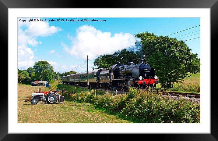 U Boat Framed Mounted Print by Mike Streeter