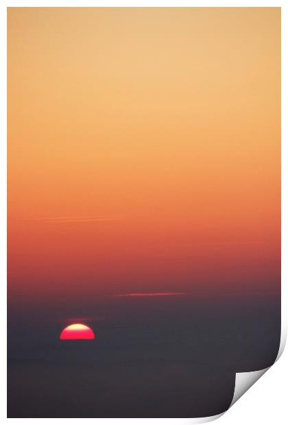 Steyning Sunrise Print by Richard Cooper-Knight