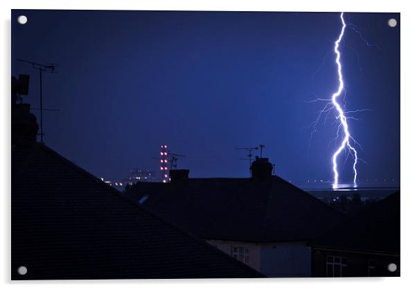 Medways Lightning Acrylic by Wesley Wren