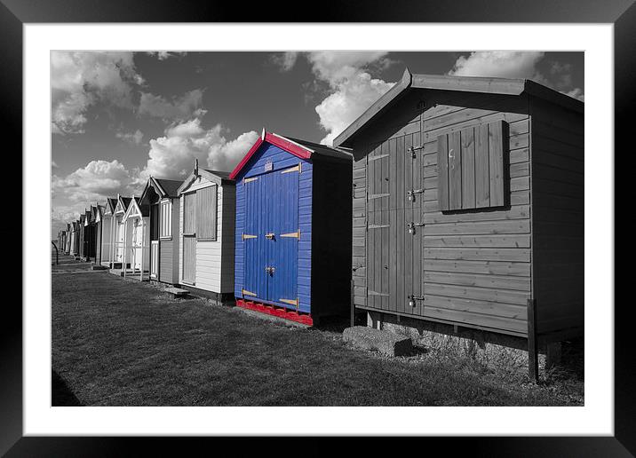 Brightlingsea Essex Framed Mounted Print by David French