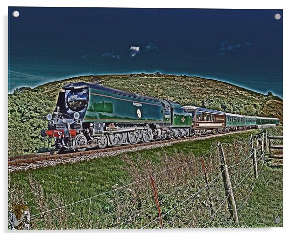 Bullied Light Pacific 34070 Manston Acrylic by William Kempster
