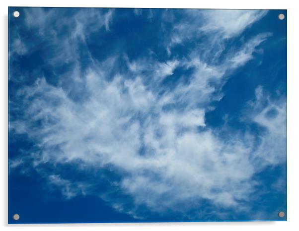 Passing clouds Acrylic by David Pyatt