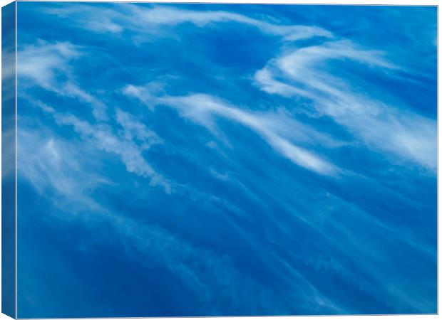 Swirling clouds Canvas Print by David Pyatt