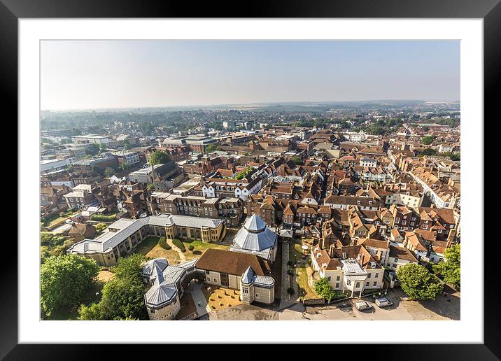 Room with a view Framed Mounted Print by Ian Hufton