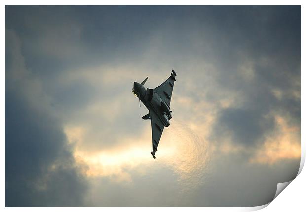Eurofighter Typhoon Print by Nigel Bangert