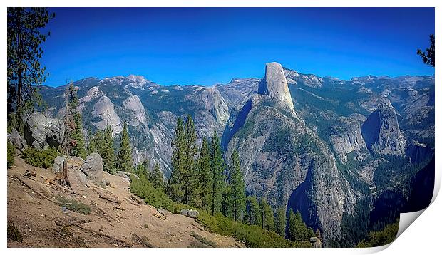 Yosemite Panorama Print by Rona Arkley