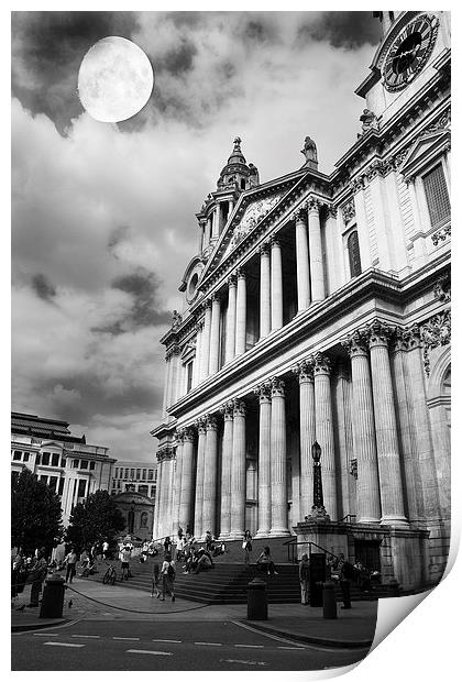 St Pauls Cathedral Print by Keith Thorburn EFIAP/b