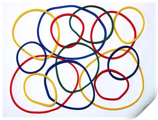 Primary Colours Print by james richmond