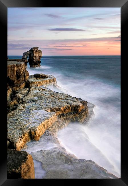 Sunset at Pulpit Rock Framed Print by Chris Frost