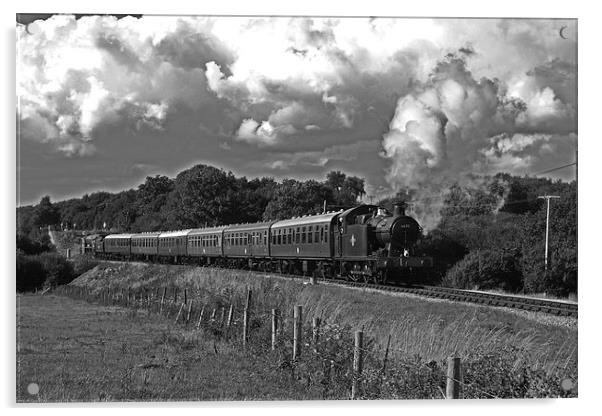 GWR 56XX Class No.6695 Acrylic by William Kempster