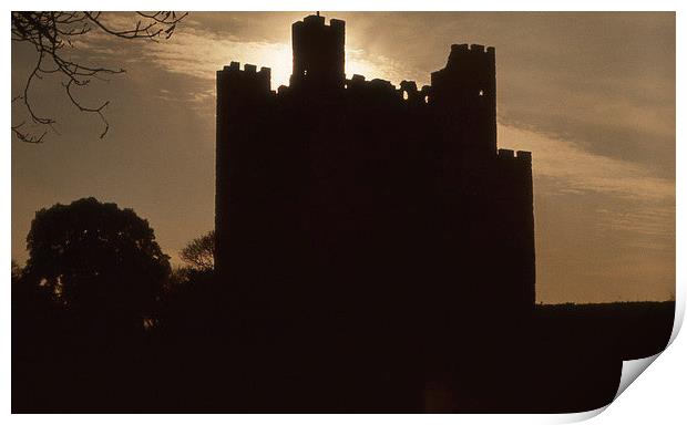 Rochester Castle Print by John Latta