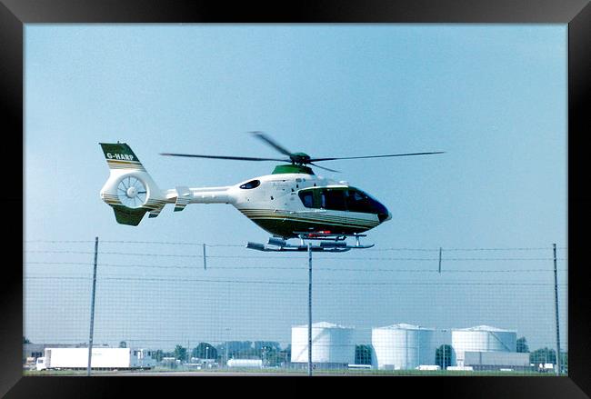 Eurocopter EC135T1 Framed Print by Edward Denyer