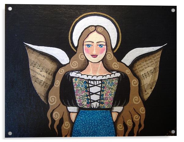 The Angel Acrylic by Yanina Perkins