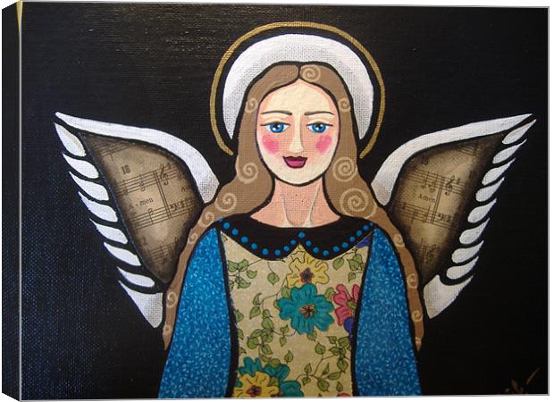 My Angel. Canvas Print by Yanina Perkins