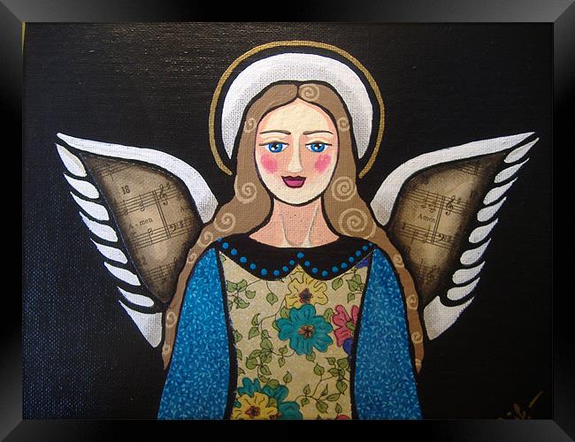 My Angel. Framed Print by Yanina Perkins