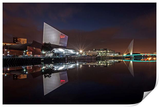 Imperial War Museum North Print by Pete Lawless