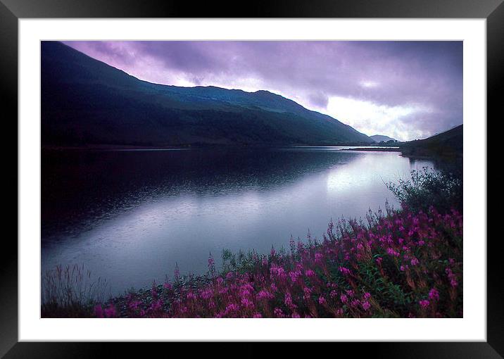 Tal-y-Llyn mid Wales Framed Mounted Print by Leighton Collins