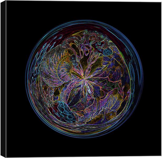 Fantasy Sphere Canvas Print by Robert Gipson
