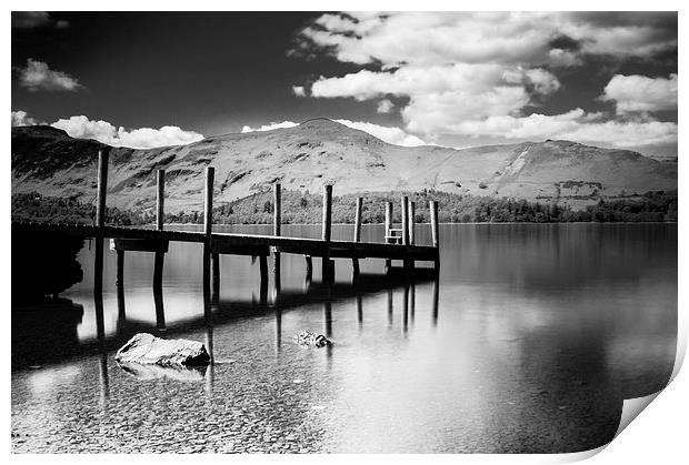 Derwent Water Print by Judith Parkyn