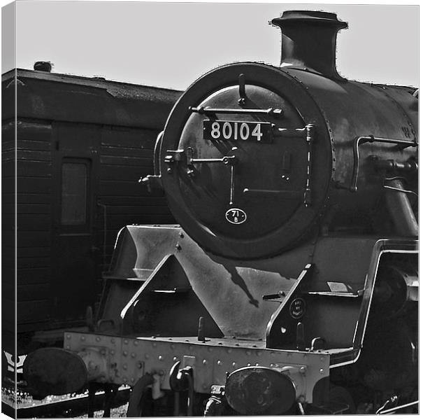 BR Standard 4MT No80104 Canvas Print by William Kempster