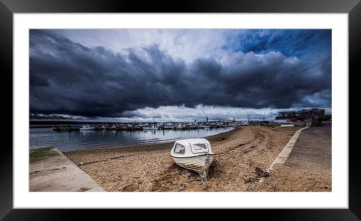 Boat at Baiter Framed Mounted Print by Phil Wareham