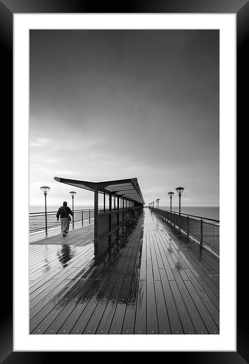 Boscombe Pier Framed Mounted Print by Phil Wareham