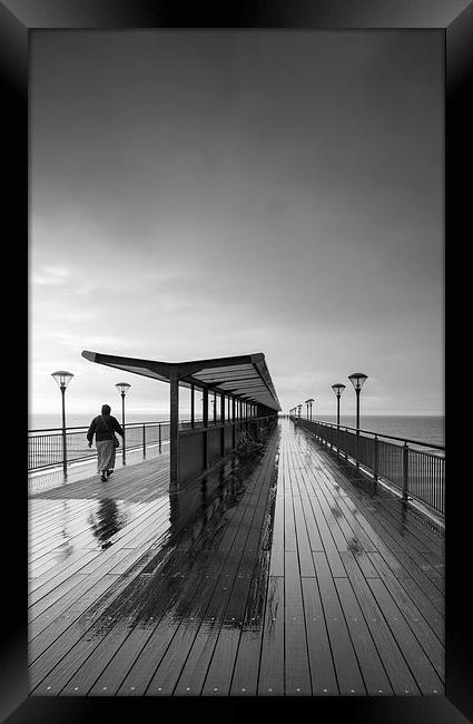 Boscombe Pier Framed Print by Phil Wareham