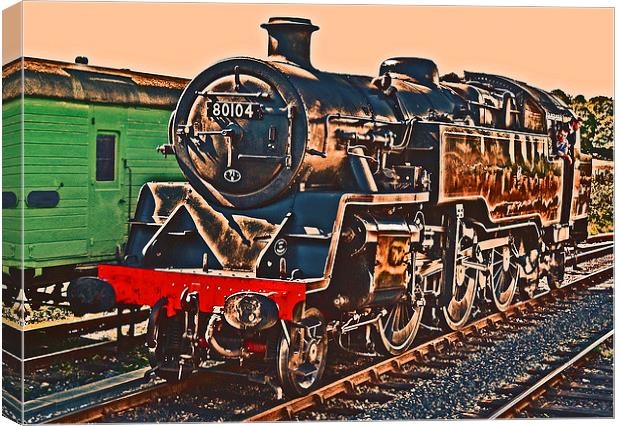 BR Standard 4MT No80104 Canvas Print by William Kempster
