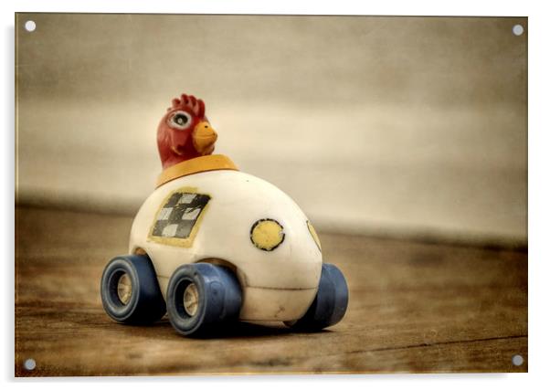 Vintage Toys Acrylic by Ray Pritchard