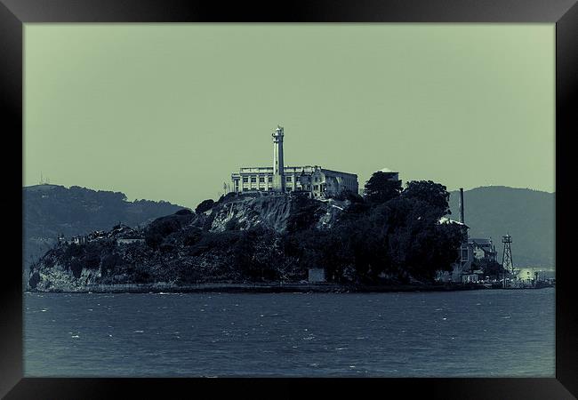 Alcatraz Framed Print by Jed Pearson