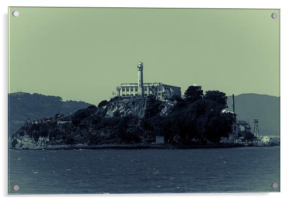 Alcatraz Acrylic by Jed Pearson