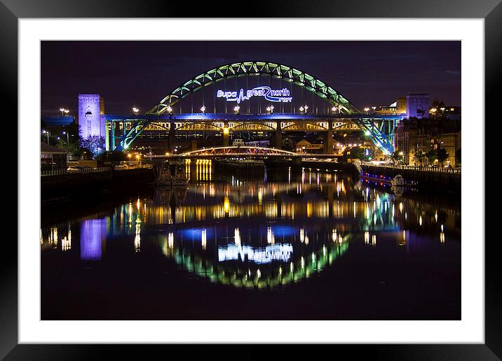 The Great North Framed Mounted Print by Dan Davidson