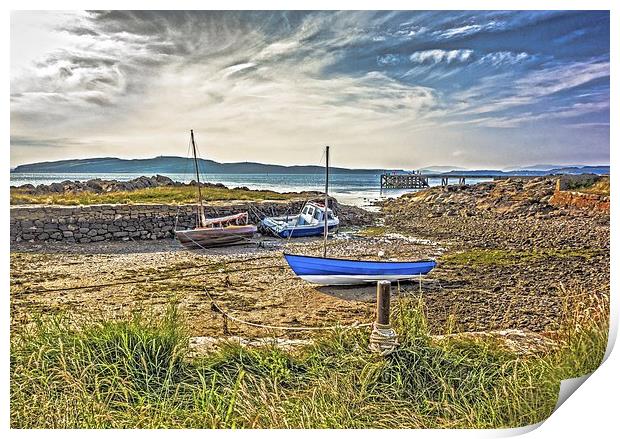 Harbour at Portencross Print by Tylie Duff Photo Art