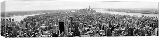 New York Skyline Canvas Print by Gary Lewis