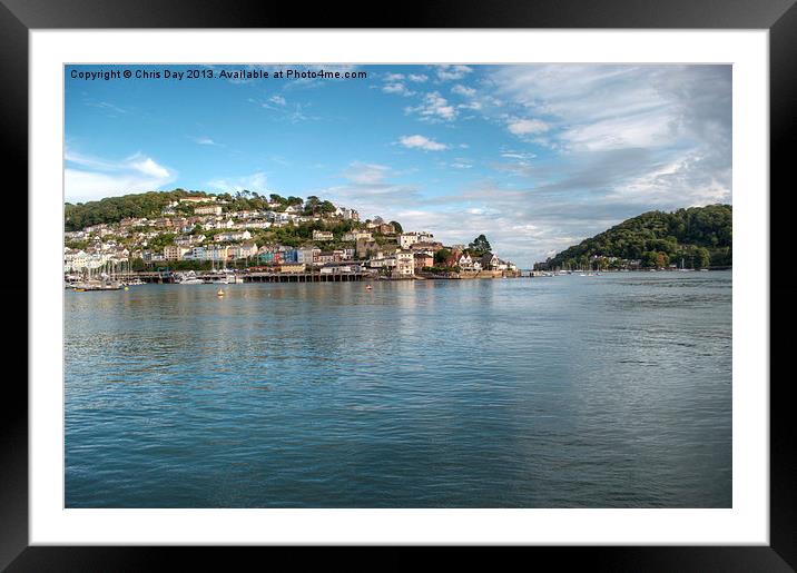 Dartmouth Framed Mounted Print by Chris Day