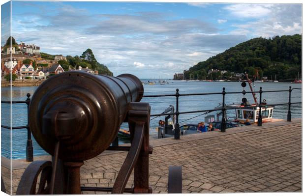 Timeless Charm of Dartmouth Canvas Print by Chris Day