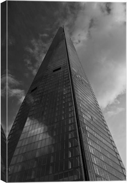 The Shard, London Canvas Print by Graham Custance