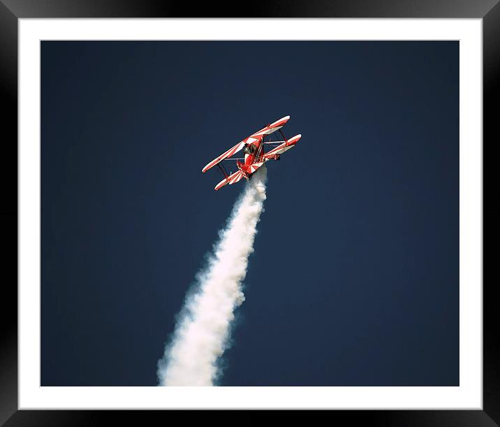 Pitts S-1S Special Framed Mounted Print by Nigel Bangert