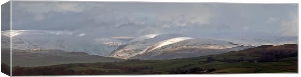 Lake District Mountains Canvas Print by Paul Want
