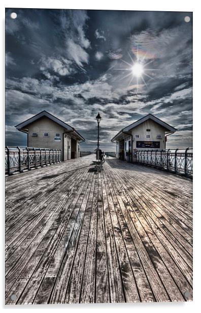 Penarth Pier 2 Acrylic by Steve Purnell