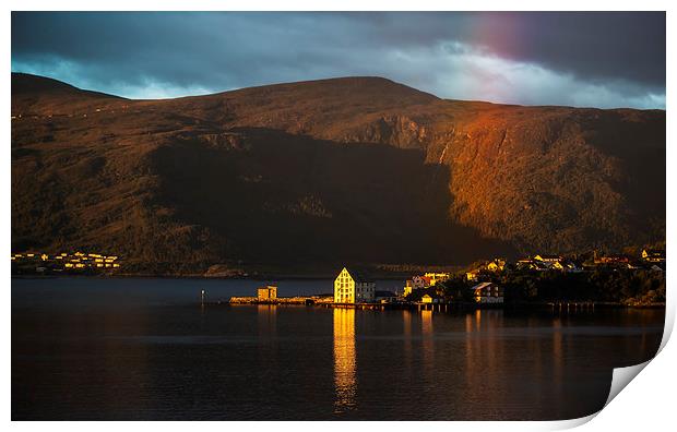 Alesund Dawn Print by Creative Photography Wales