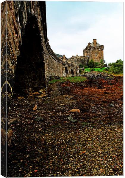 Eilean Donan Castle Canvas Print by Ian Jeffrey