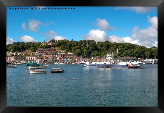 Majestic Dartmouth A Historic Port and Beyond Framed Print by Chris Day