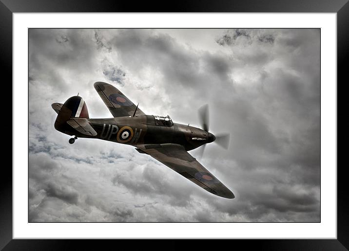 Hawker Hurricane Framed Mounted Print by Jason Green