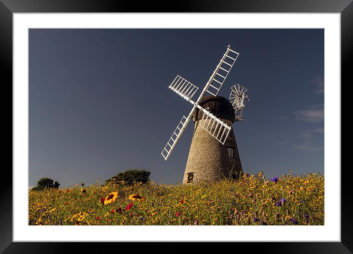 Whitburn Mill Framed Mounted Print by Ray Pritchard
