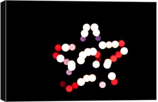 christmas star Canvas Print by Jo Beerens
