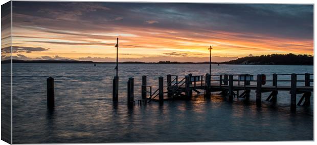 Poole Harbour Sunset Canvas Print by Phil Wareham